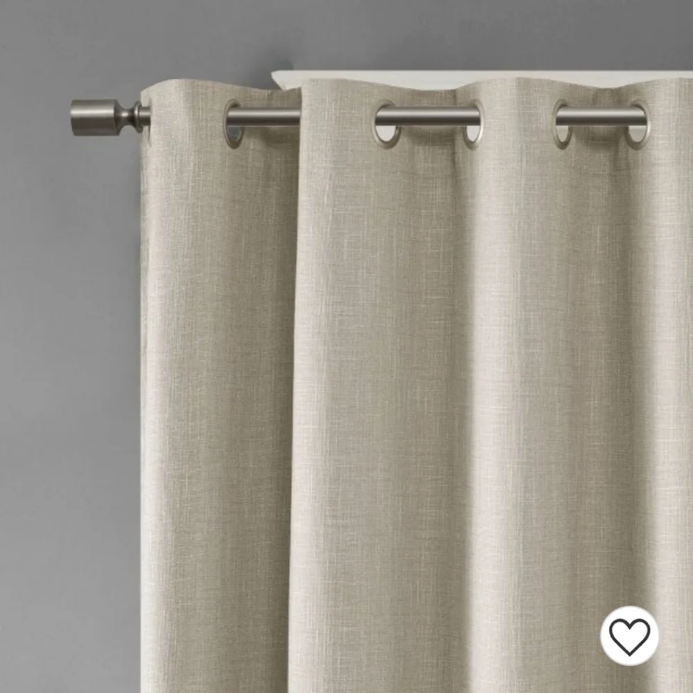 Rune Printed Heathered Blackout Panel